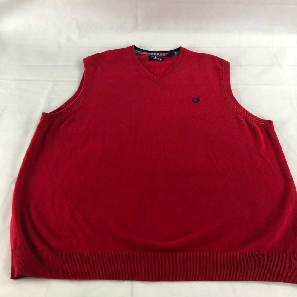 Chaps Red Sweater XXL